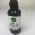 Tincture bottle of CBD Healing Oil Euphoria branded